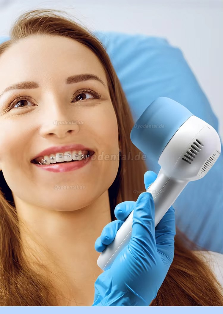 Dental LED Bleaching Lampe Kaltlicht Zahnaufhellung Beschleuniger Blau Gelb Lila Rot Licht